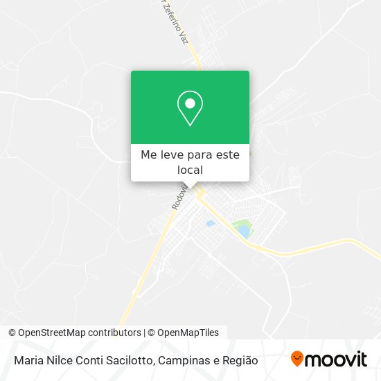 Maria Nilce Conti Sacilotto mapa