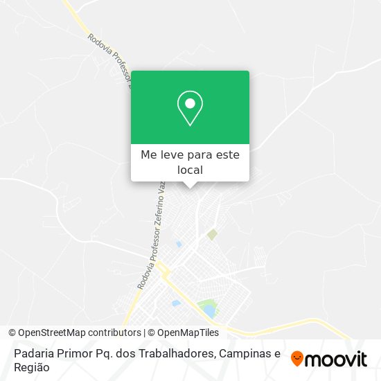 Padaria Primor Pq. dos Trabalhadores mapa
