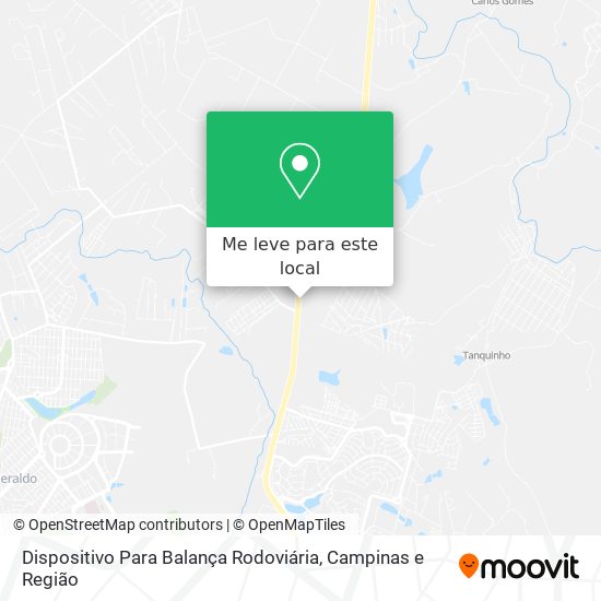 Dispositivo Para Balança Rodoviária mapa