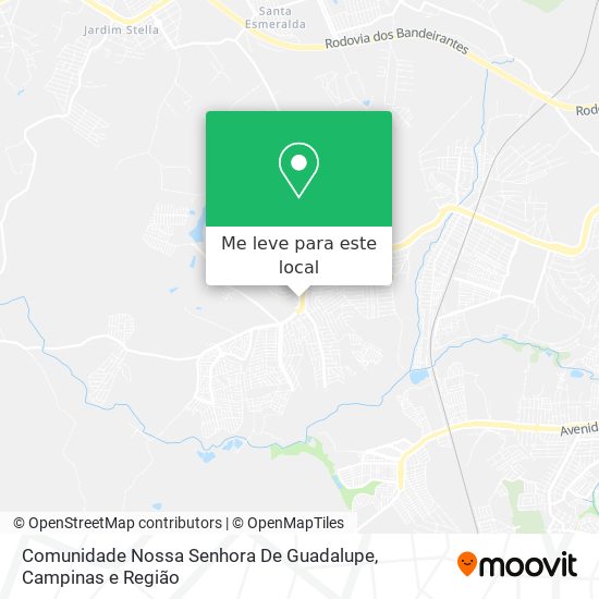 Comunidade Nossa Senhora De Guadalupe mapa
