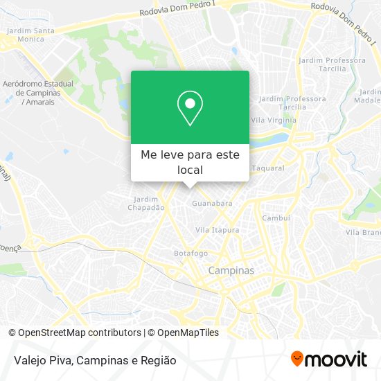 Valejo Piva mapa
