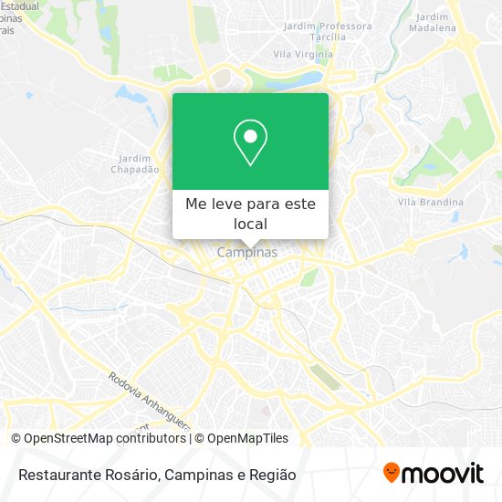 Restaurante Rosário mapa