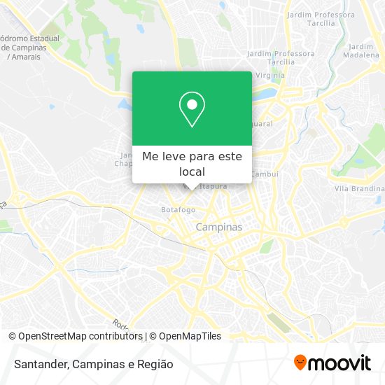 Santander mapa