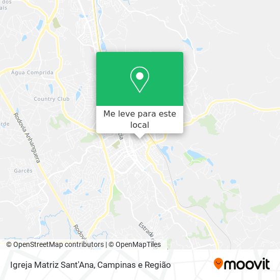 Igreja Matriz Sant'Ana mapa