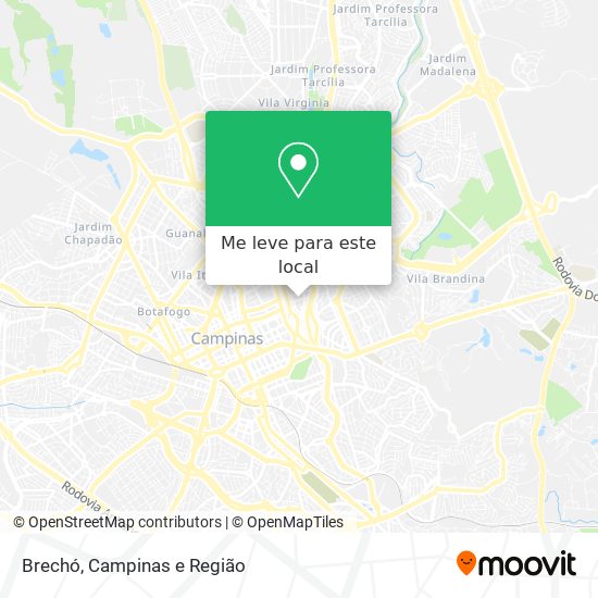 Brechó mapa