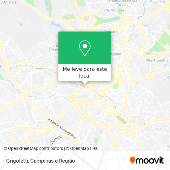Grigoletti mapa
