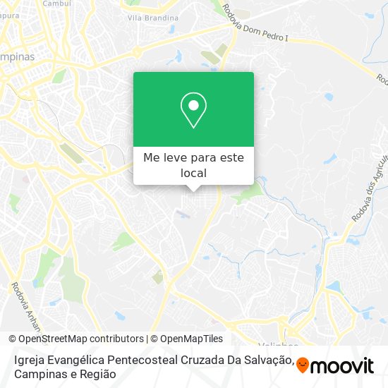 Igreja Evangélica Pentecosteal Cruzada Da Salvação mapa