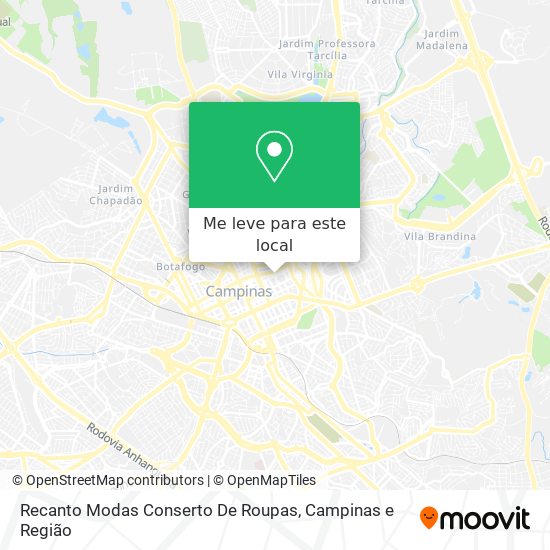 Recanto Modas Conserto De Roupas mapa