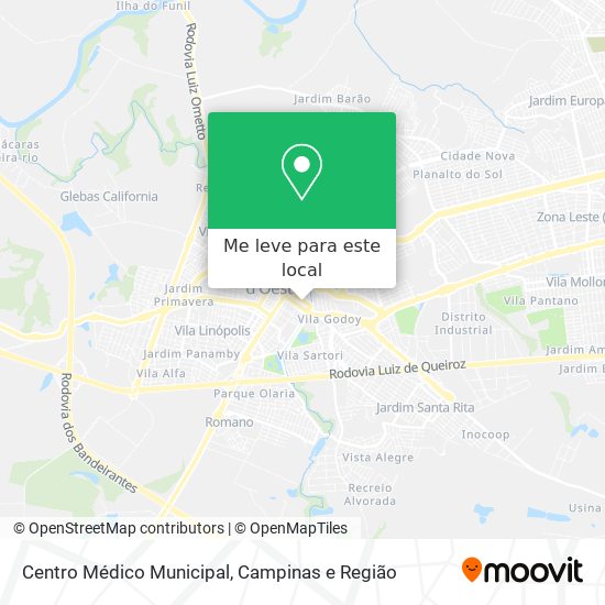 Centro Médico Municipal mapa