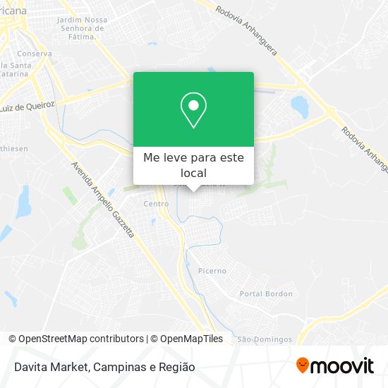 Davita Market mapa