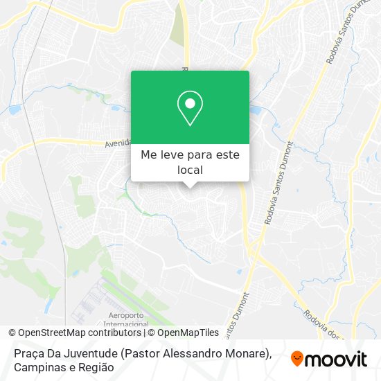 Praça Da Juventude (Pastor Alessandro Monare) mapa