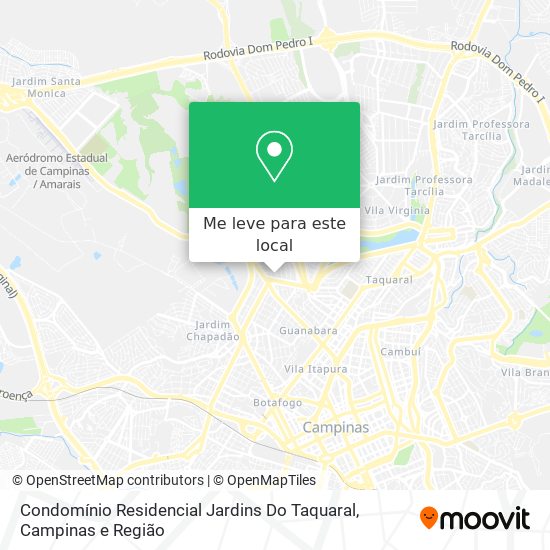 Condomínio Residencial Jardins Do Taquaral mapa