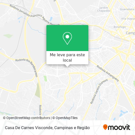 Casa De Carnes Visconde mapa