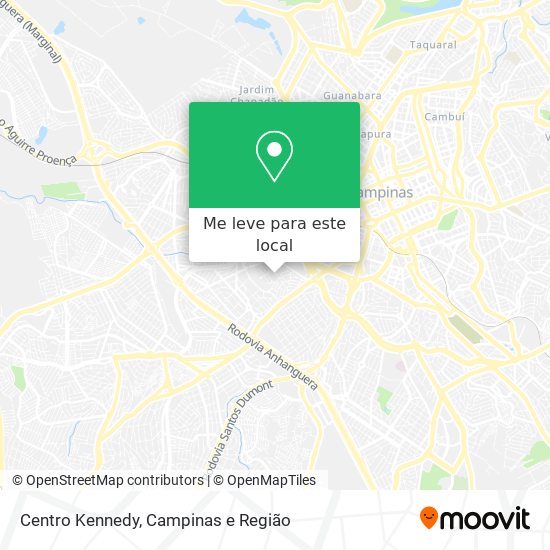 Centro Kennedy mapa