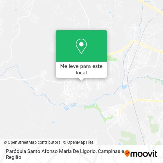 Paróquia Santo Afonso Maria De Ligorio mapa