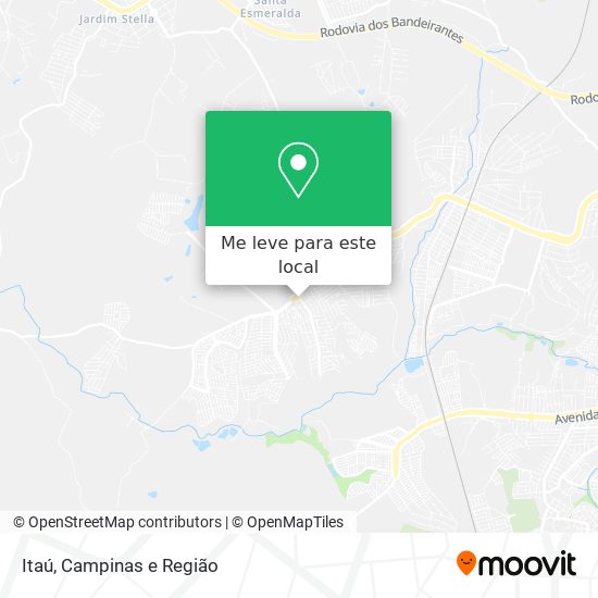 Itaú mapa