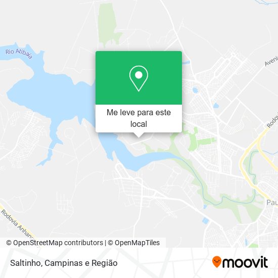 Saltinho mapa