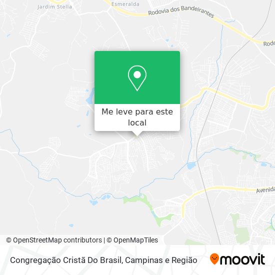 Congregação Cristã Do Brasil mapa