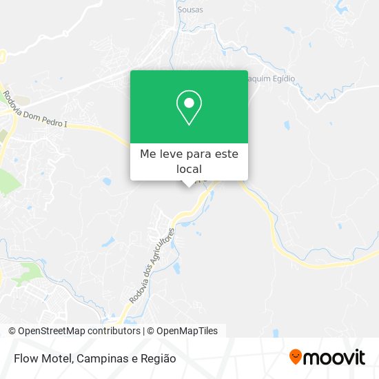 Flow Motel mapa