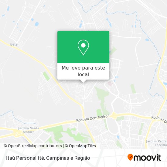 Itaú Personalitté mapa