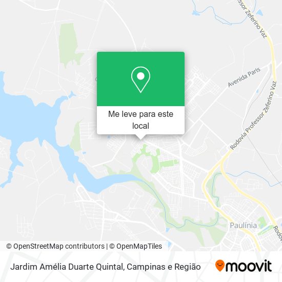 Jardim Amélia Duarte Quintal mapa