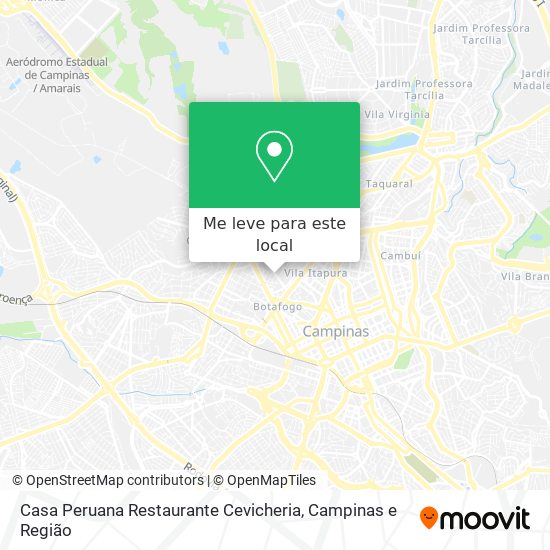 Casa Peruana Restaurante Cevicheria mapa