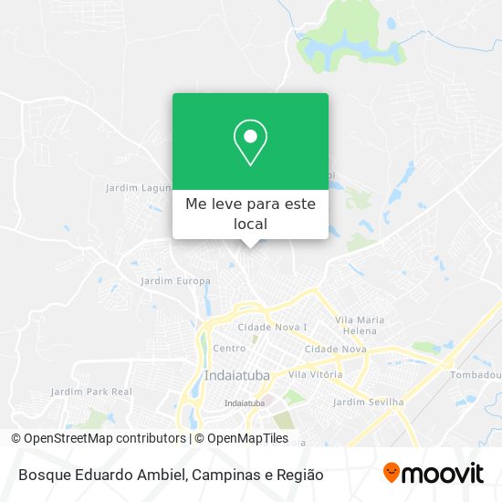 Bosque Eduardo Ambiel mapa