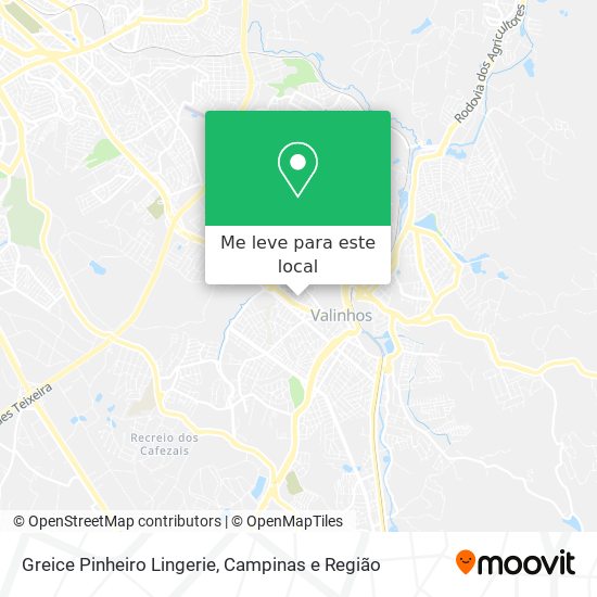 Greice Pinheiro Lingerie mapa