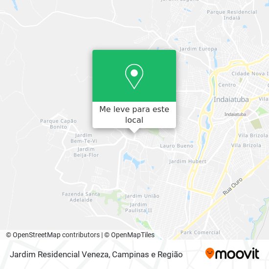 Jardim Residencial Veneza mapa