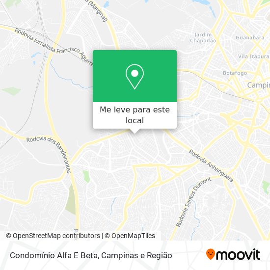 Condomínio Alfa E Beta mapa