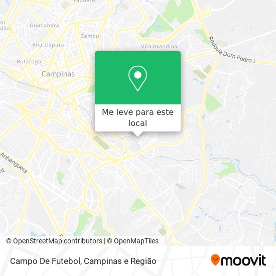 Campo De Futebol mapa