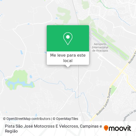 Pista São José Motocross E Velocross mapa