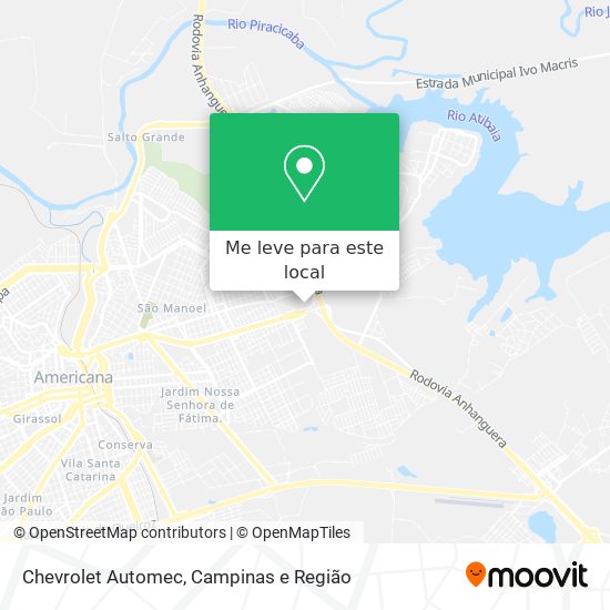 Chevrolet Automec mapa