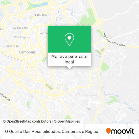 O Quarto Das Possibilidades mapa