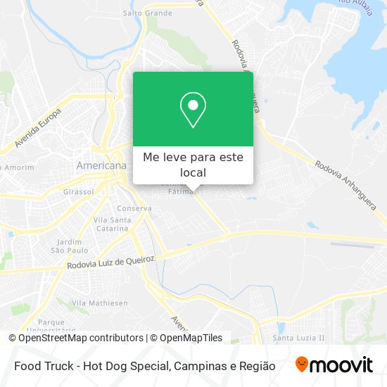 Food Truck - Hot Dog Special mapa