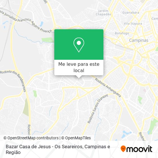 Bazar Casa de Jesus - Os Seareiros mapa
