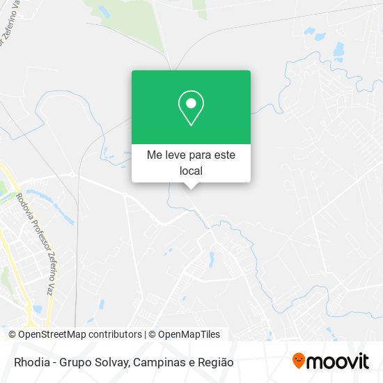 Rhodia - Grupo Solvay mapa