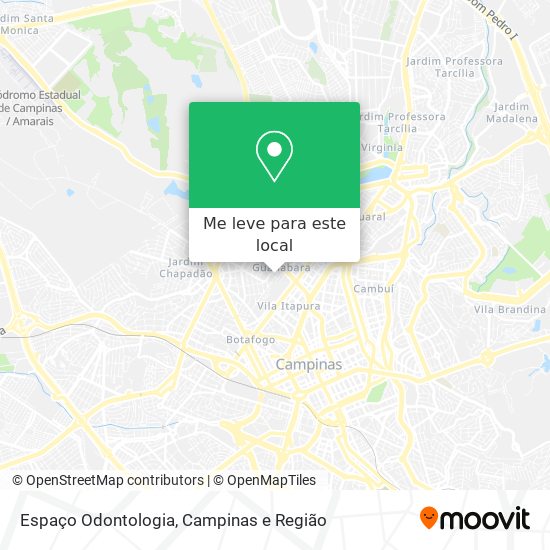 Espaço Odontologia mapa