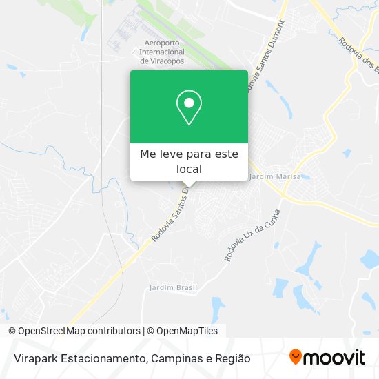 Virapark Estacionamento mapa