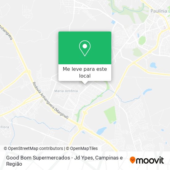Good Bom Supermercados - Jd Ypes mapa