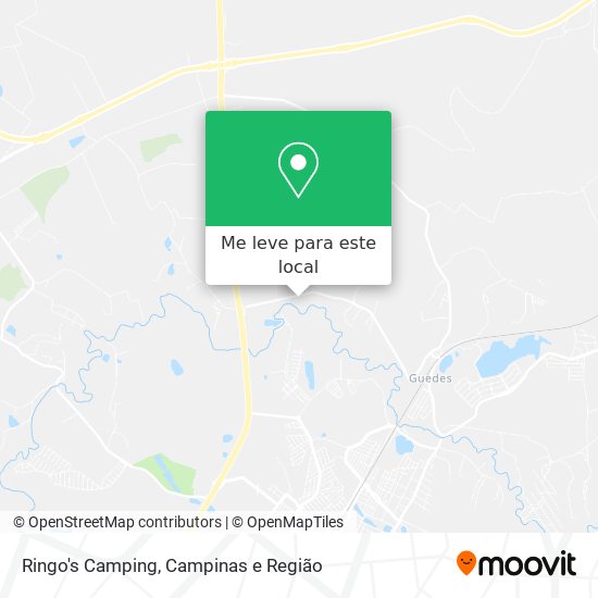 Ringo's Camping mapa