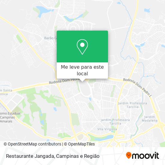 Restaurante Jangada mapa