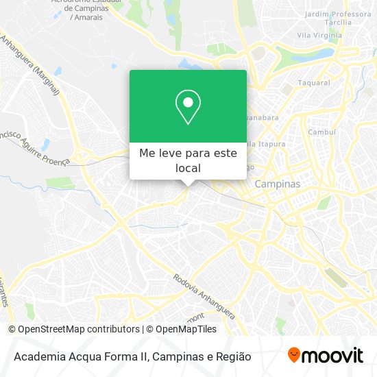 Academia Acqua Forma II mapa