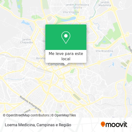 Loema Medicina mapa
