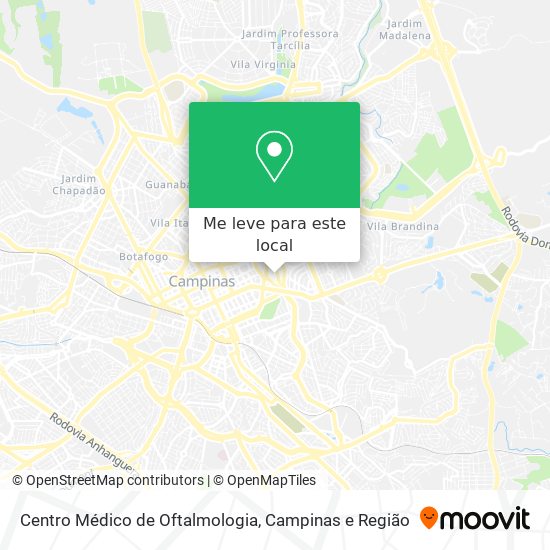 Centro Médico de Oftalmologia mapa