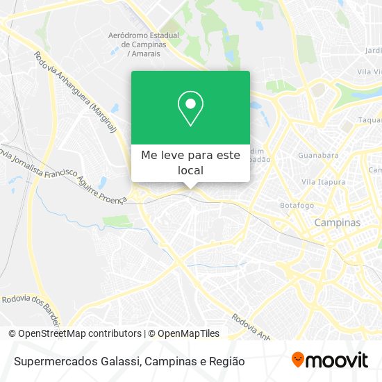 Supermercados Galassi mapa