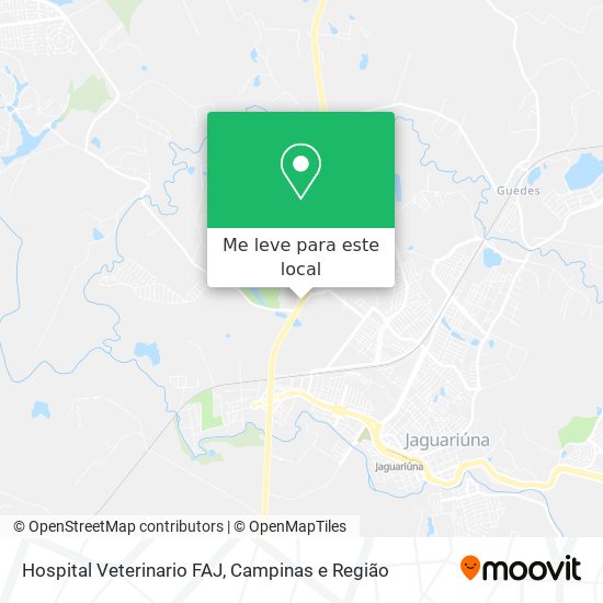 Hospital Veterinario FAJ mapa