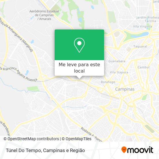 Túnel Do Tempo mapa