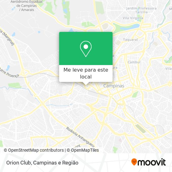 Orion Club mapa