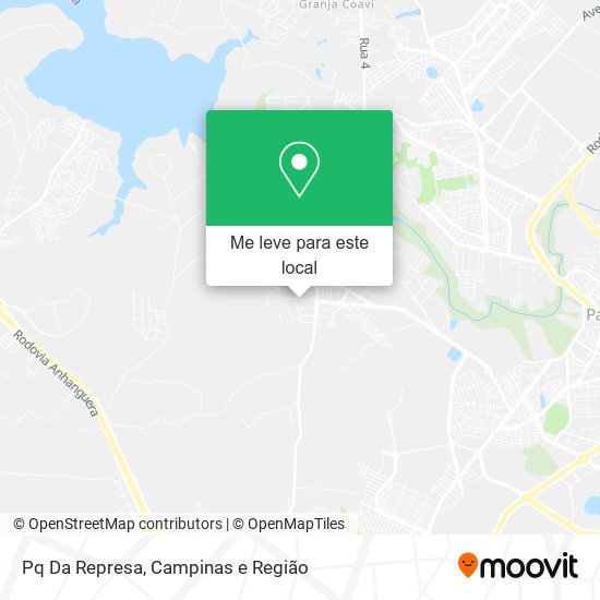 Pq Da Represa mapa